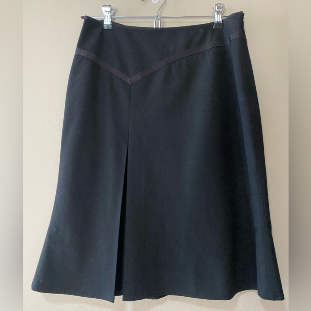 The Limited black A-line skirt